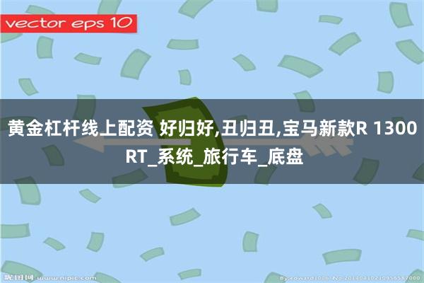 黄金杠杆线上配资 好归好,丑归丑,宝马新款R 1300 RT_系统_旅行车_底盘