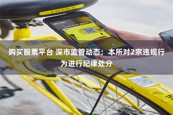 购买股票平台 深市监管动态：本所对2宗违规行为进行纪律处分
